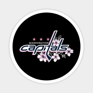 Capitals Cherry Blossom Merch Magnet